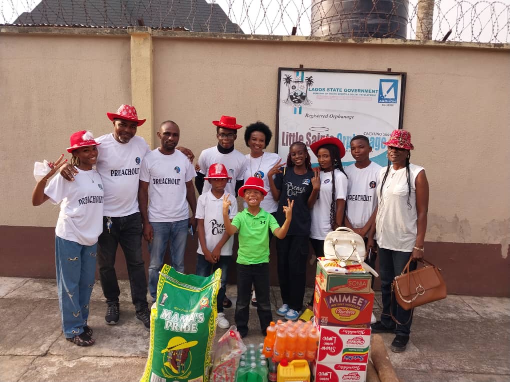 Visit To Little Saints Orphanage